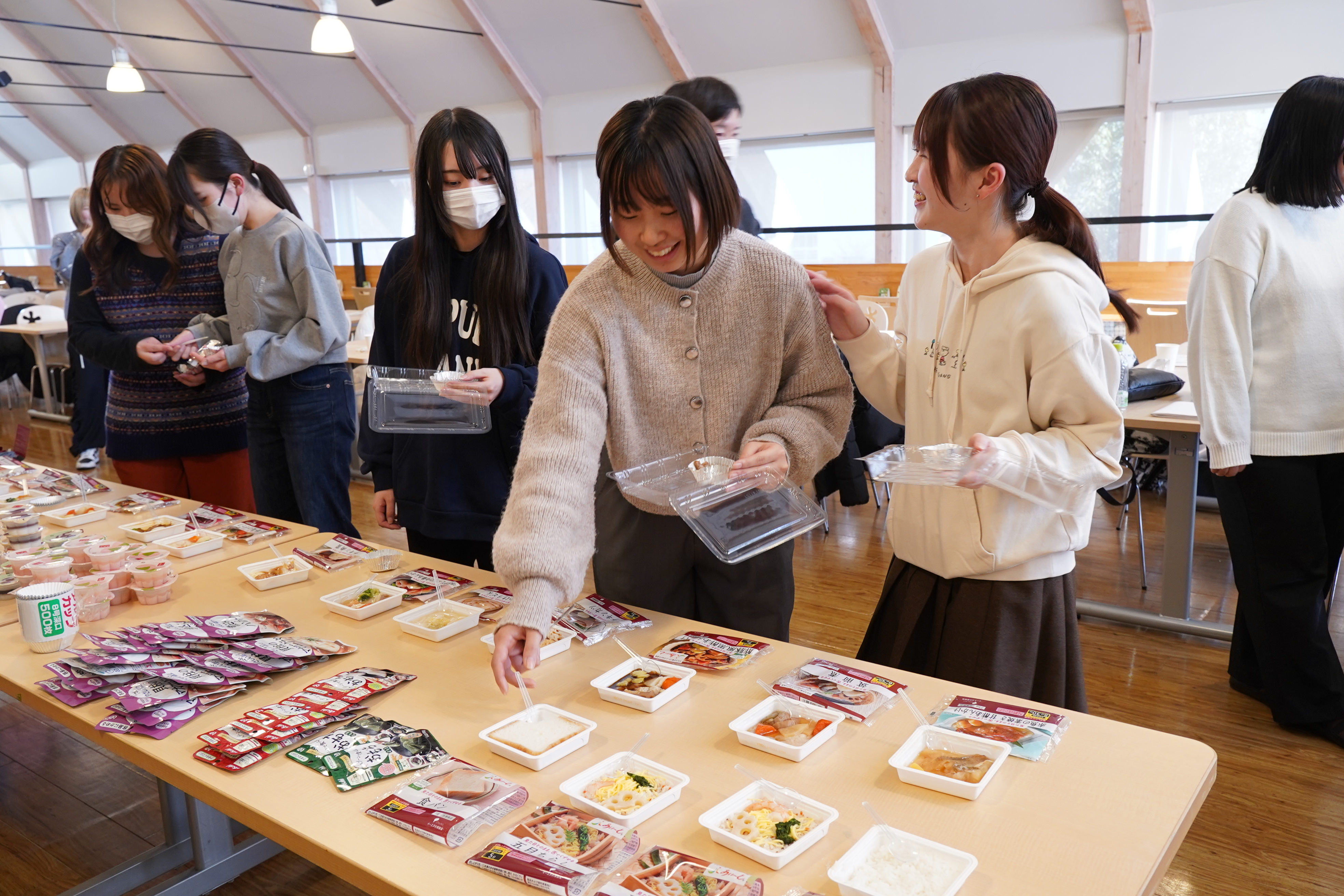 バラエティ豊かな嚥下調整食に驚き！