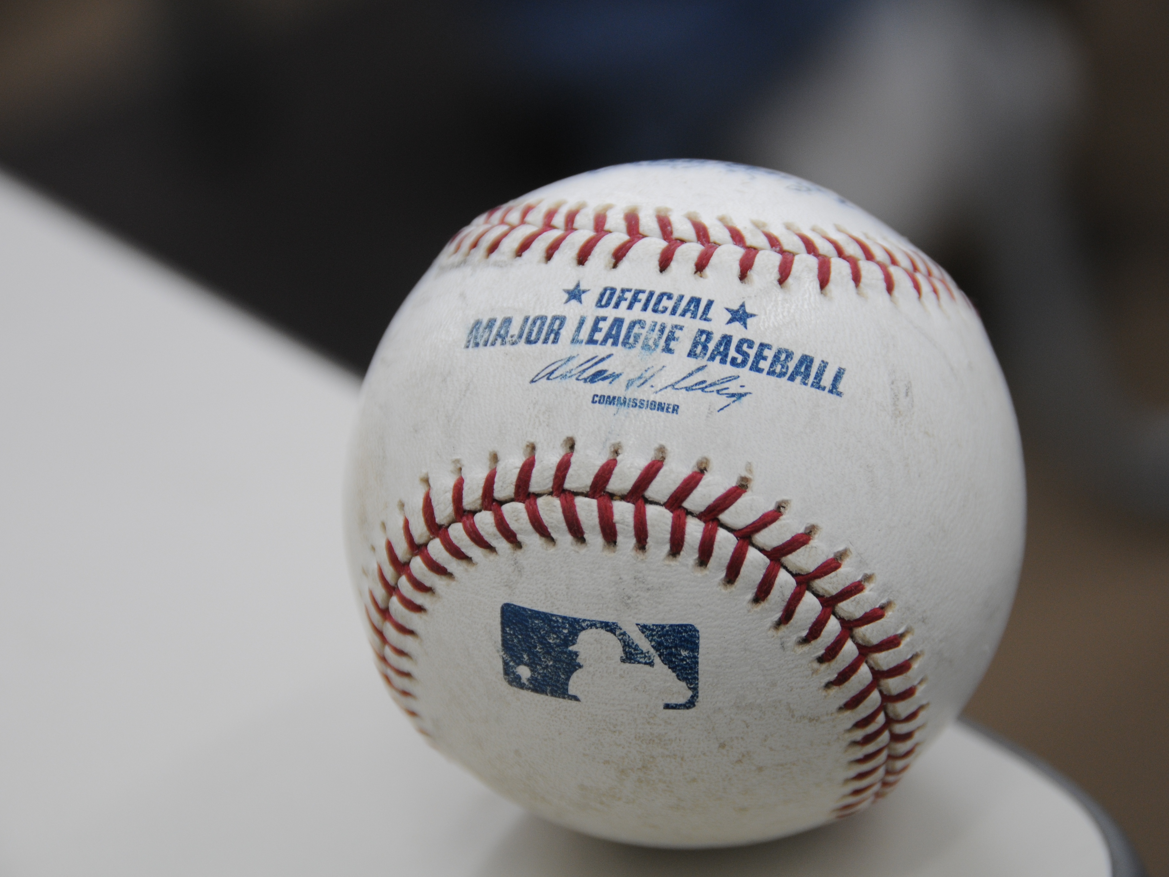メジャーリーグで使用している公式球  